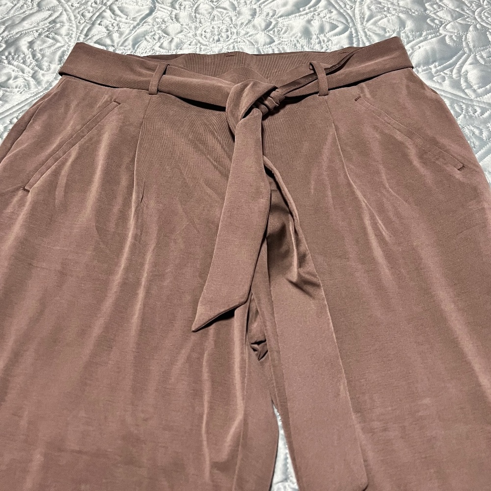 WHBM tapered ankle pants, size L